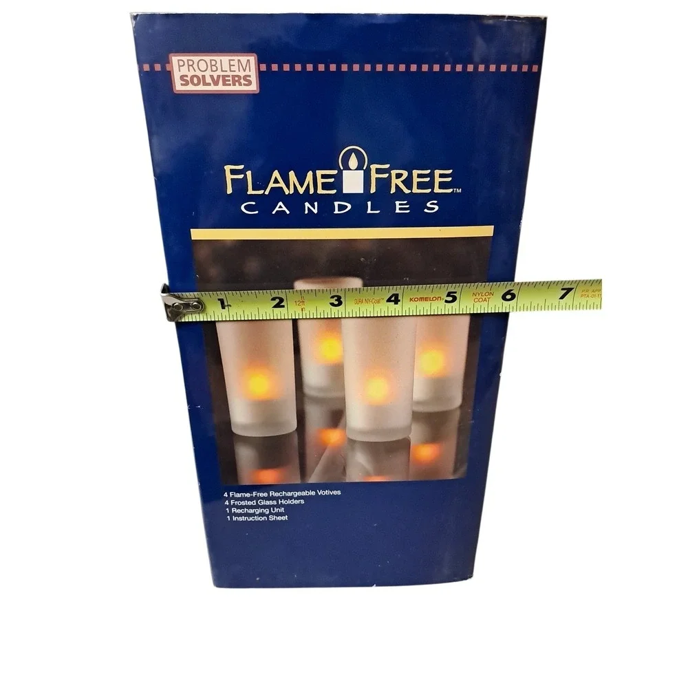 Flame‎ Free Candles 4 Pack Problem  Solvers